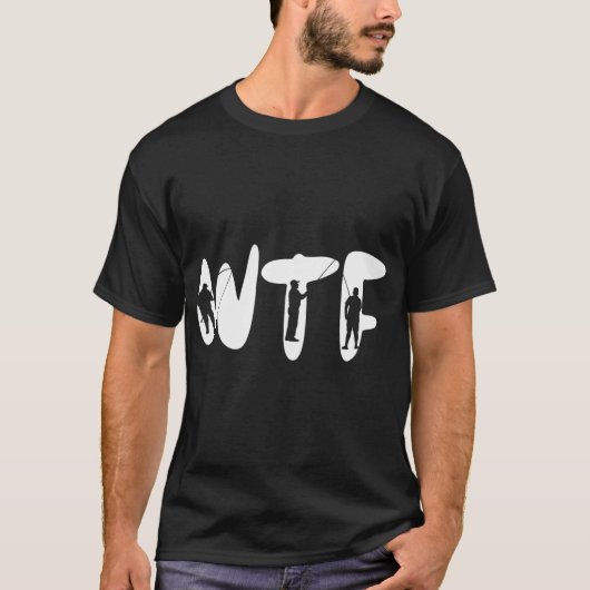 Waar is de vis WTF T-shirt (Voorkant)