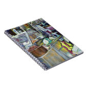 Waar is de viskop curry? Singapore Notitieboek (Rechterzijde)