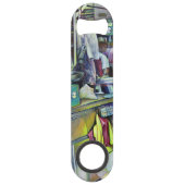 Waar is de viskop curry? Singapore Speed Flessenopener (Achterkant)