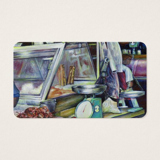 Waar is de viskop curry? Singapore Visitekaartje (Voorkant)