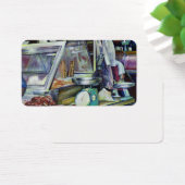 Waar is de viskop curry? Singapore Visitekaartje (Bureau)