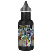 Waar is de viskop curry? Singapore Waterfles (Links)