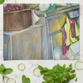 Waar is de viskopcurry? Singapore Theedoek (Gevouwen)