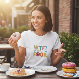 Waar is de voedingen T-shirt heren