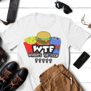 Waar is de voedselbrok? t-shirt