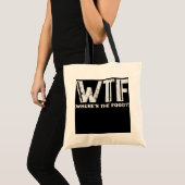 Waar is de voedselkookkaas Cook Foodie? Tote Bag (Voorkant (product))