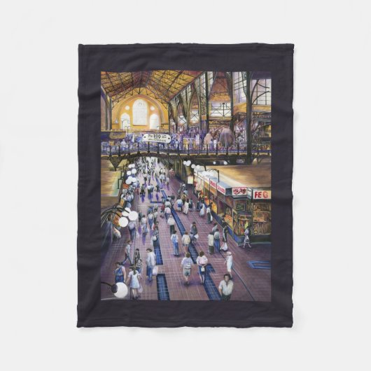 Waar is de waterkast? Boedapest Fleece Deken (Voorkant)