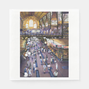 Waar is de waterkast? Boedapest Servetten