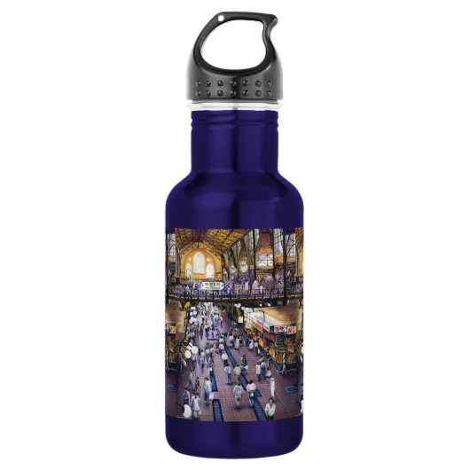 Waar is de waterkast? Boedapest Waterfles (Voorkant)