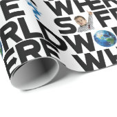 Waar is de wereld veilig? Wij willen vrijheid en v Cadeaupapier (Rol Hoek)