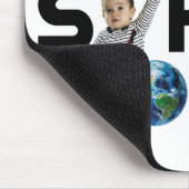 Waar is de wereld veilig? Wij willen vrijheid en v Muismat (Hoek)