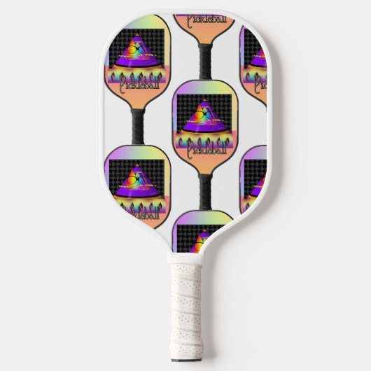 Waar is de zon pickleball paddle (Voorkant)