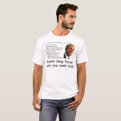 Waar is Deep Throat als je hem nodig hebt? T-shirt (Voorkant volledig)