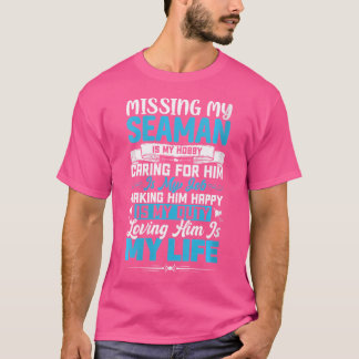 Waar is een zeeman voor een vriendin van een zeema t-shirt