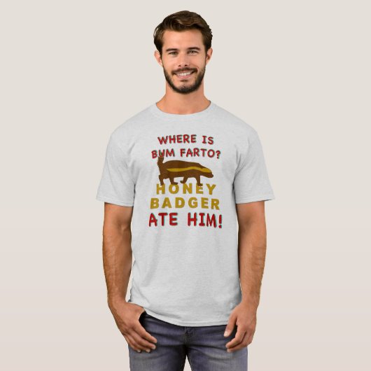 Waar is een zwerver? t-shirt (Voorkant volledig)