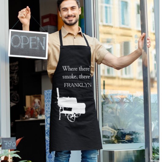 Waar is er rooknaam Monogram Grill Smoker Schort