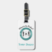 Waar is het Bagagelabel Buffet? (Voorkant verticaal)