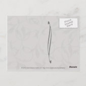 Waar is het Briefkaart van de Gothic Art? (Achterkant)