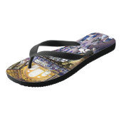 Waar is het Dames Toilet? Boedapest Teenslippers (Schuin)