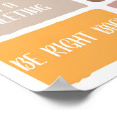 Waar is het deurbord van de Kantoor van de raadgev Poster (Hoek)