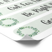 Waar is het deurbord voor de verpleegster van de s poster (Hoek)