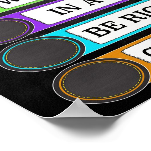 Waar is het deurteken van de raadgever? poster (Hoek)