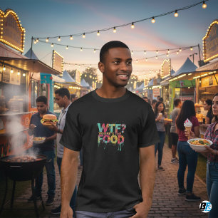 Waar is het eten T-shirt heren