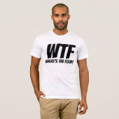 WAAR IS HET ETEN WTF T-SHIRTS PA (Voorkant volledig)