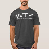 Waar is het 'Fish Mannen Funny Gevist' Shirt? T-shirt (Voorkant)