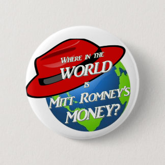 Waar is het geld van Mitt? Ronde Button 5,7 Cm
