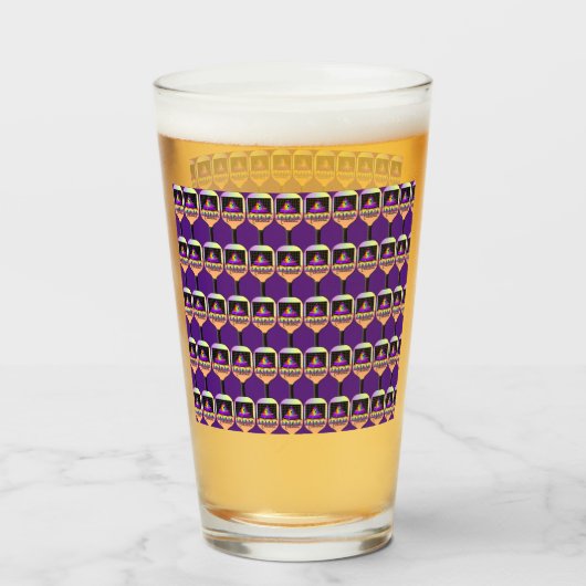 Waar is het Pickleball personaliseren Glas (Achterkant gevuld)