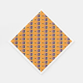 Waar is het Pickleball Sinaasappel Servet (Hoek)