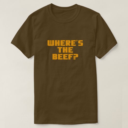WAAR IS HET RUNDVLEES? T-SHIRT (Design voorkant)