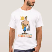 Waar is het strand? T-shirt (Voorkant)