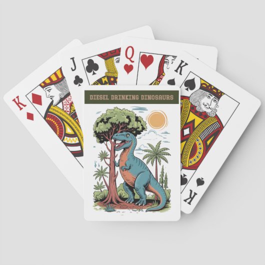 Waar is het vlees gebleven pokerkaarten (Achterkant)