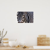 Waar is het Zebra Poster? Poster (Keuken)