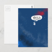Waar is iedereen? Briefkaart (Voorkant / Achterkant)