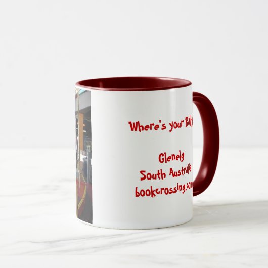 Waar is je Bally? Mok (Voorkant rechts)