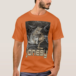 Waar is Jonesy grappig T-shirt