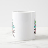 "Waar is Kabooom" MARVIN DE MARTIAN™ Punten Grote Koffiekop (Voorkant)