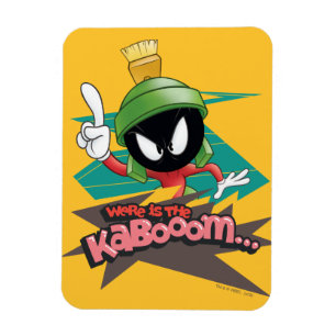 "Waar is Kabooom" MARVIN DE MARTIAN™ Punten Magneet