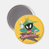 "Waar is Kabooom" MARVIN DE MARTIAN™ Punten Magneet (Voorkant / Achterkant)