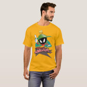 "Waar is Kabooom" MARVIN DE MARTIAN™ Punten T-shirt (Voorkant volledig)