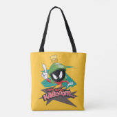 "Waar is Kabooom" MARVIN DE MARTIAN™ Punten Tote Bag (Achterkant)
