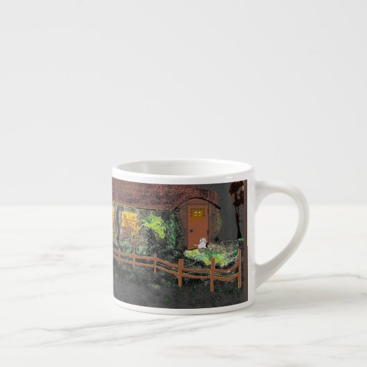 Waar is Kat Espresso Kop (Rechts)