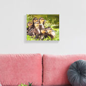 Waar is mama? canvas afdruk (Insitu (Woonkamer))