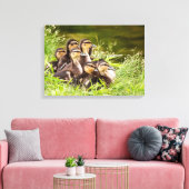 Waar is mama? canvas afdruk (Insitu (Woonkamer))
