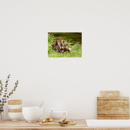 Waar is mama? poster (Keuken)