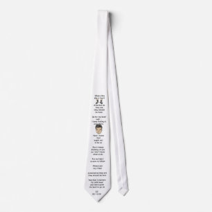 Waar is mijn 2-feet? stropdas