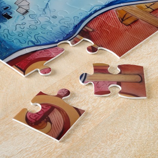 Waar is mijn Alice? Legpuzzel (Zijkant)